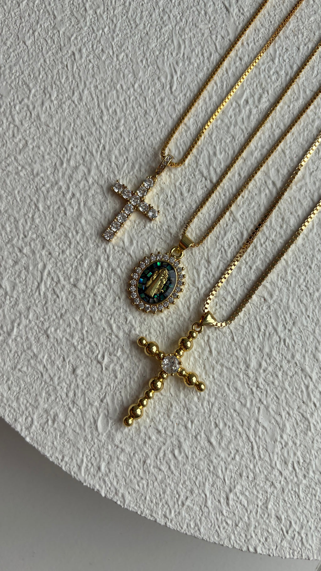 Vela Cross Necklace