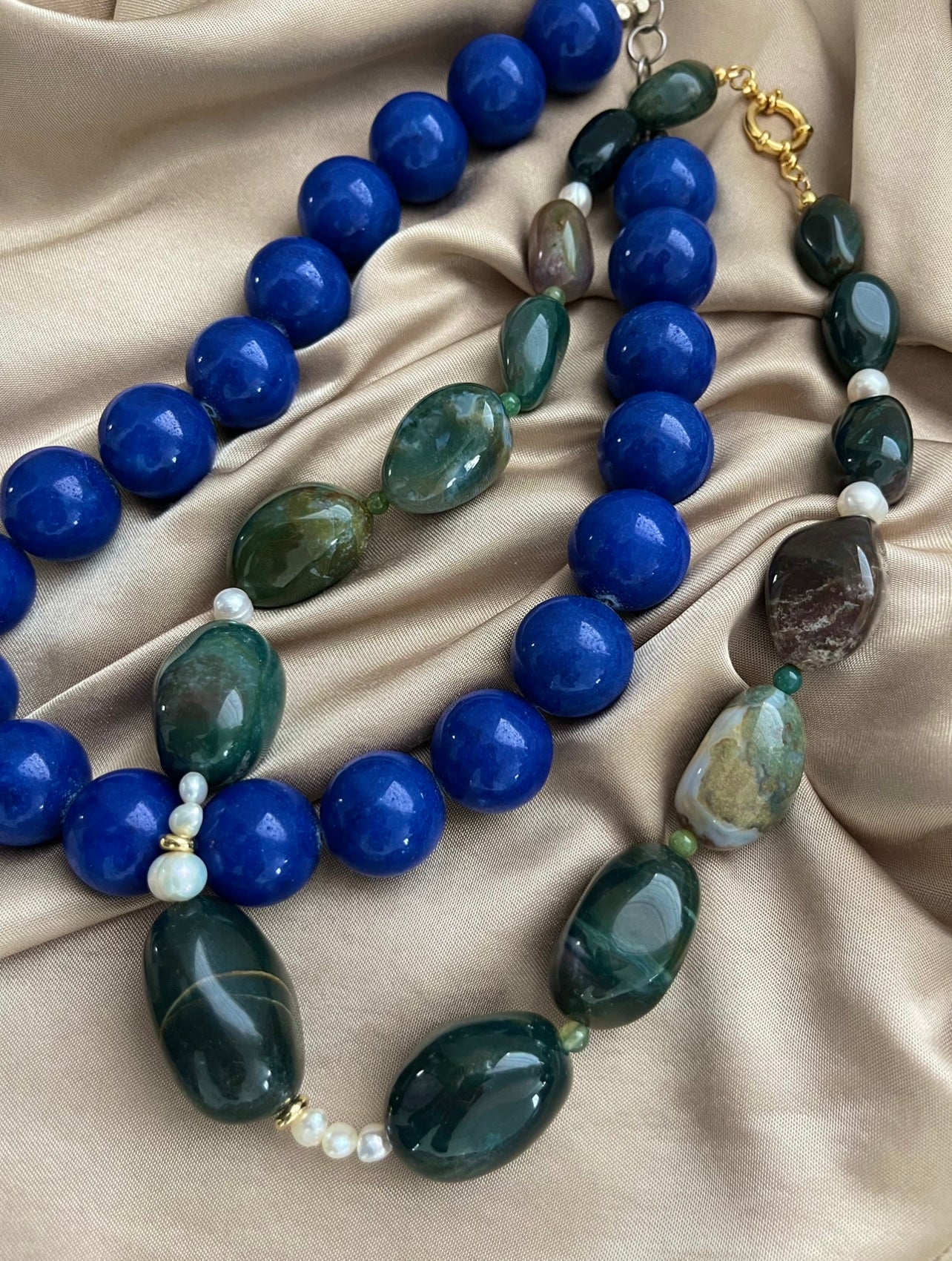 Blu Chunky Necklace