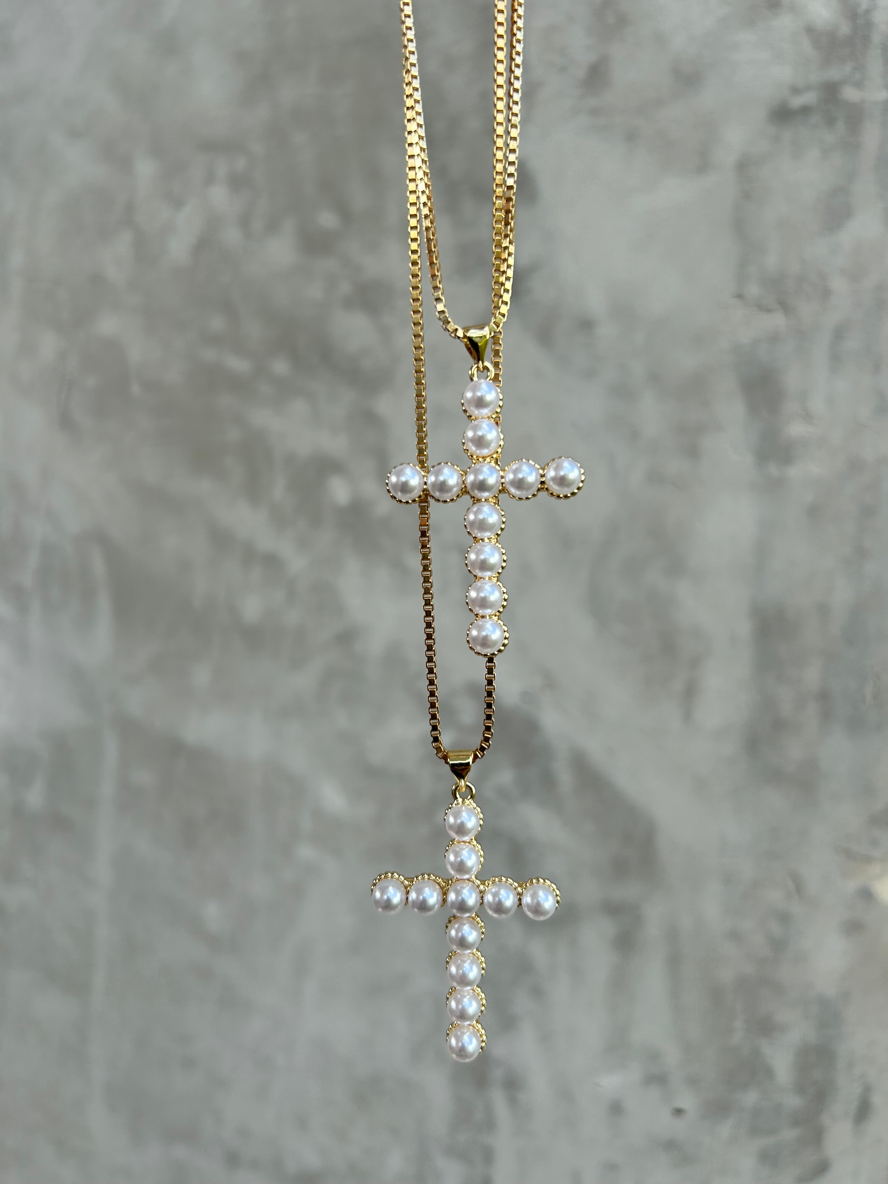 Bianca Cross Necklace